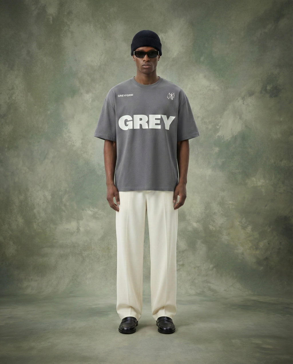 GREY GREYFORM OVERSIZED T-SHIRT