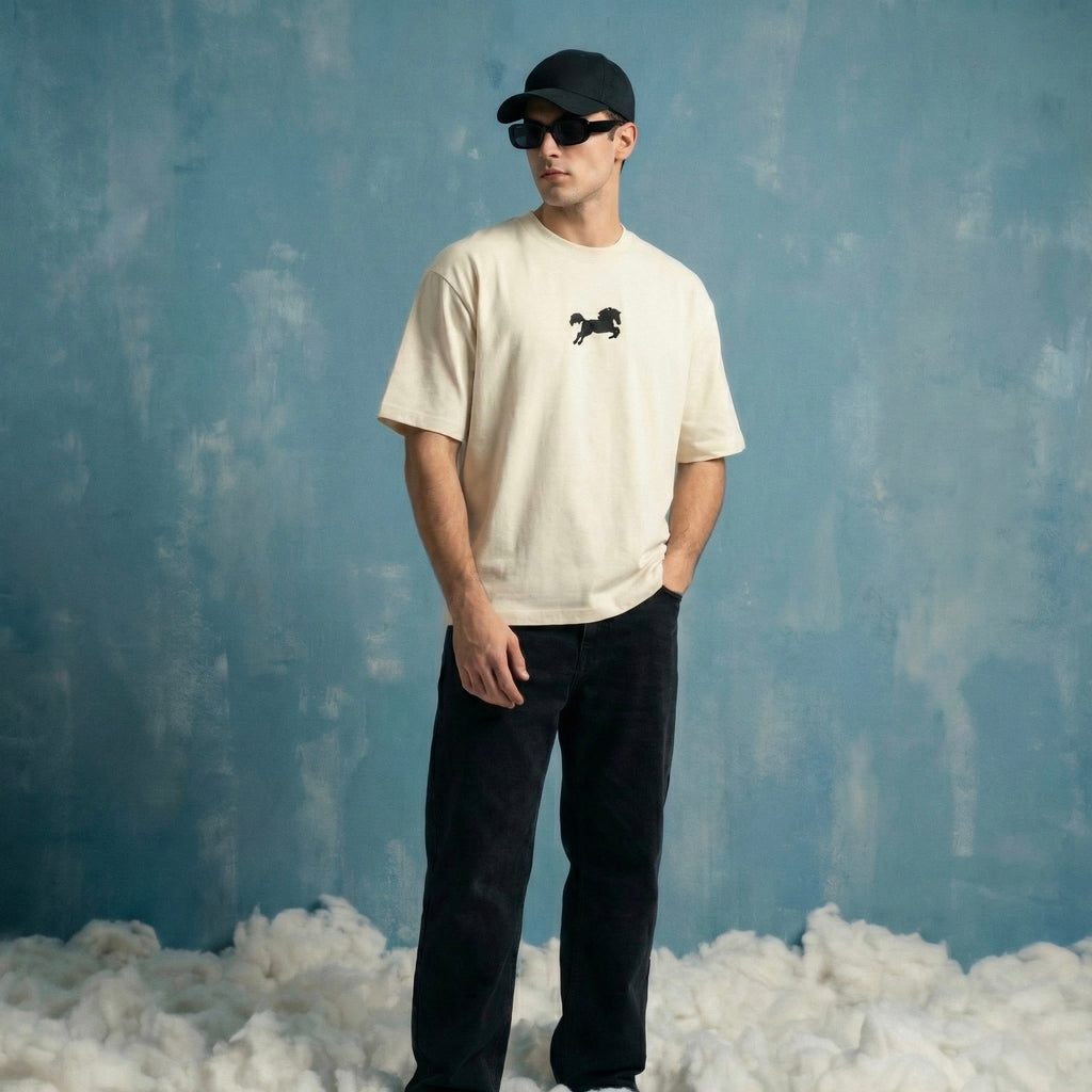 OFF-WHITE OVERSIZED T-SHIRT