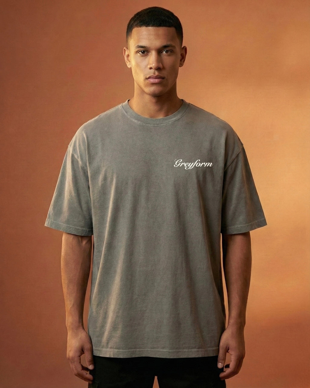 GREY OVERSIZED T-SHIRT