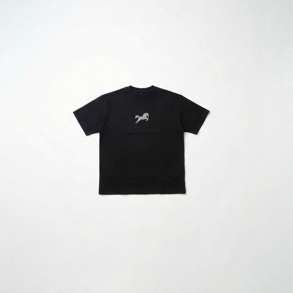 BLACK OVERSIZED T-SHIRT