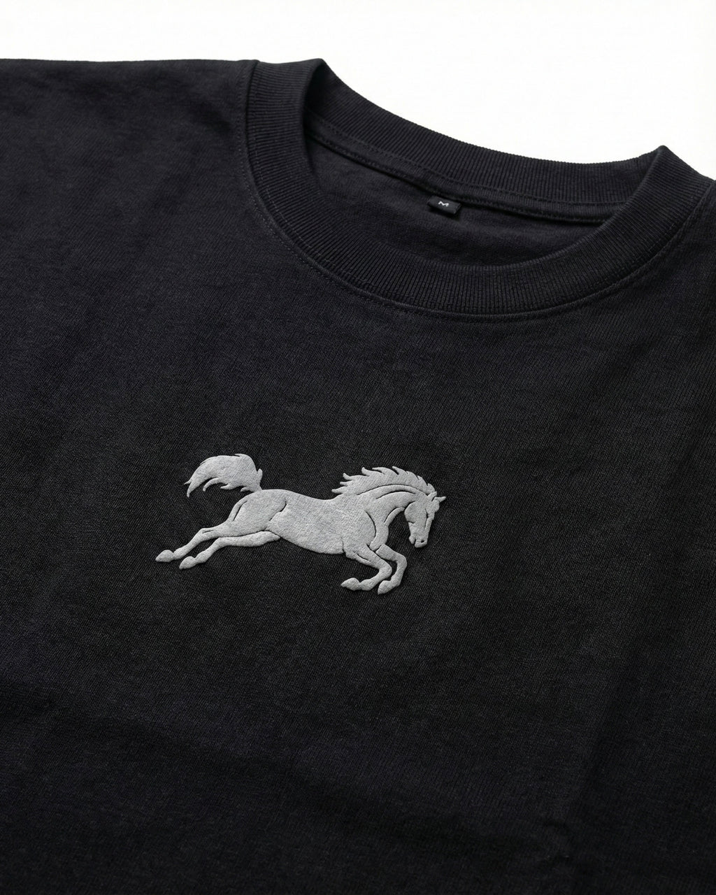 BLACK OVERSIZED T-SHIRT