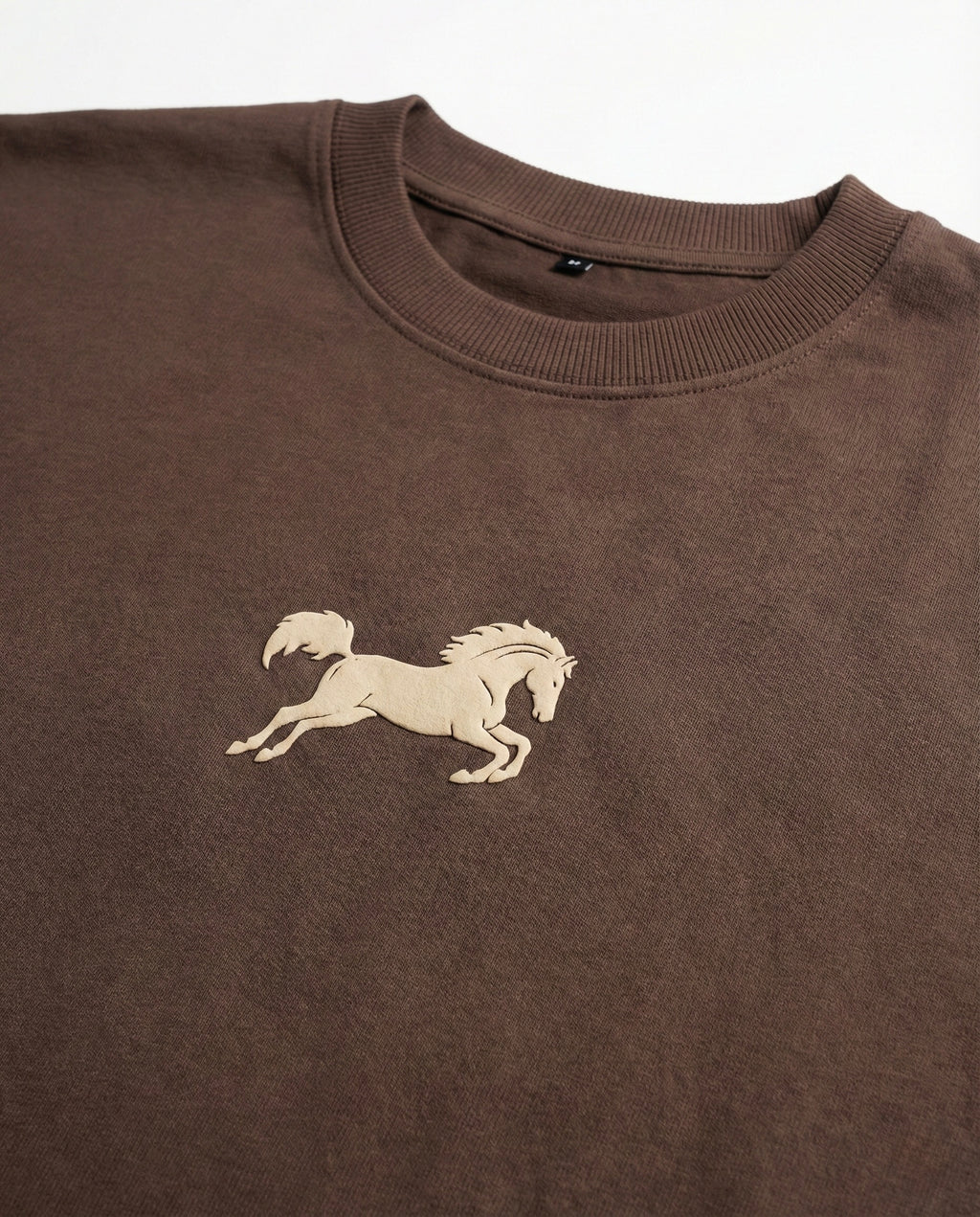 BROWN OVERSIZED T-SHIRT