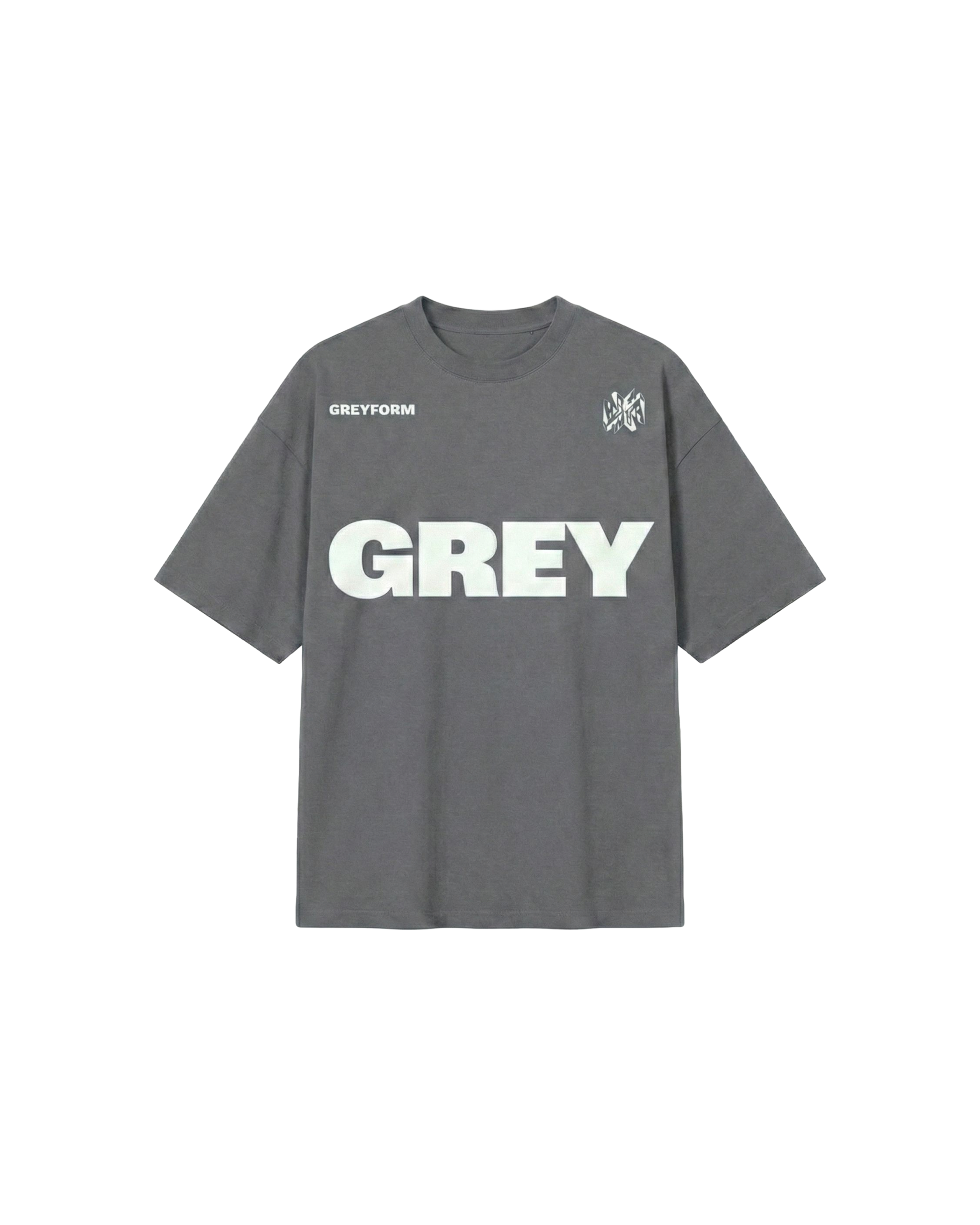 GREY GREYFORM OVERSIZED T-SHIRT