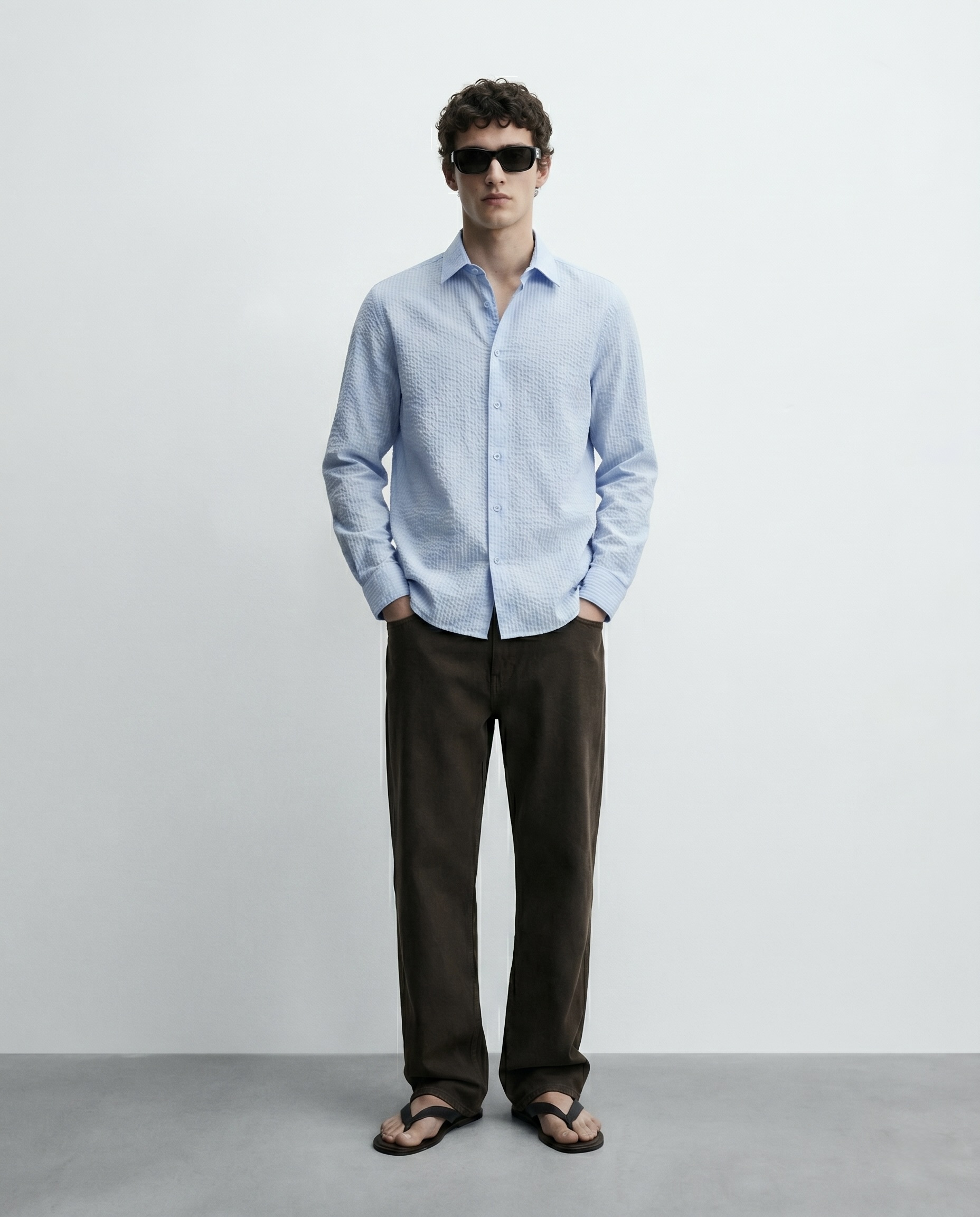 greyform seersucker shirt greyform seersucker shirt