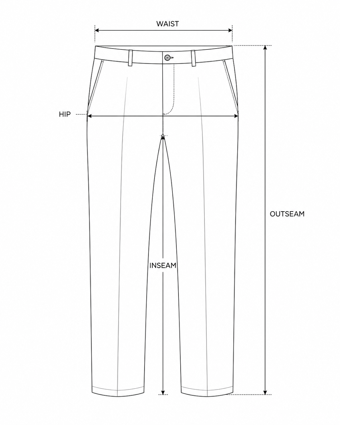 Trouser Measurement Guide
