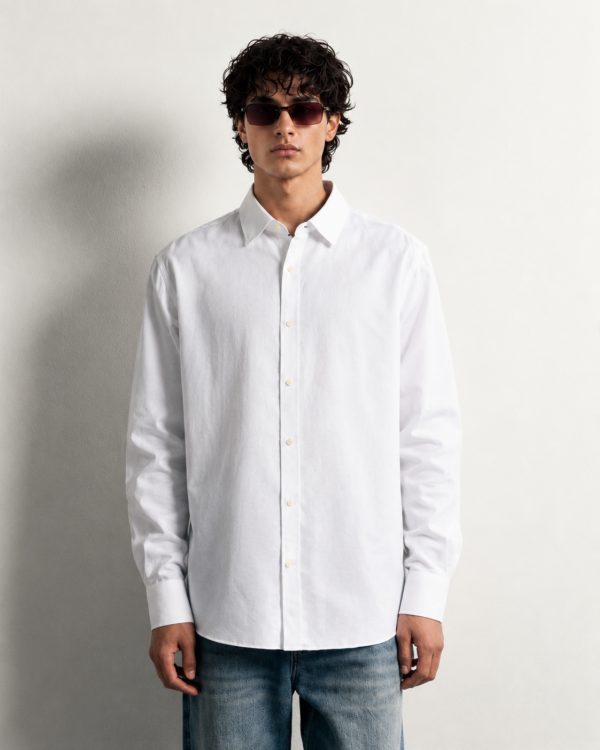 minimalist sunglasses fashion portrait